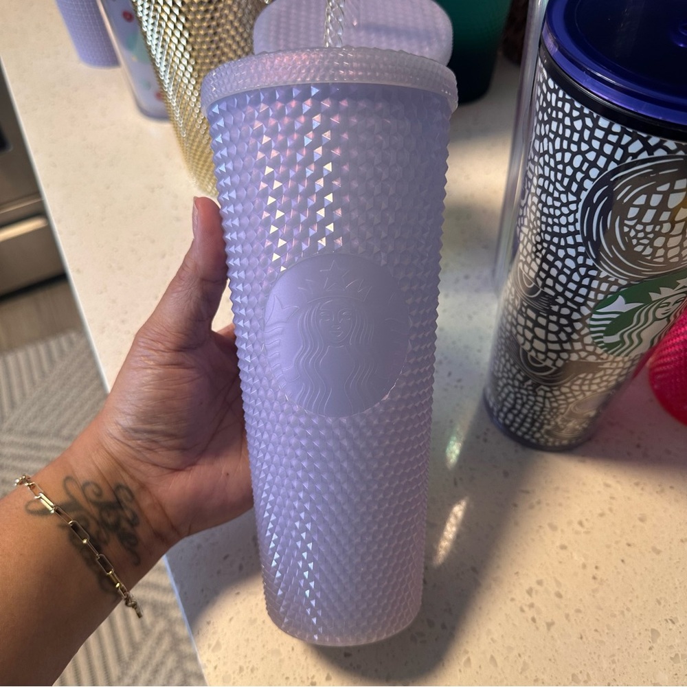 Starbucks Lavender Studded Tumbler